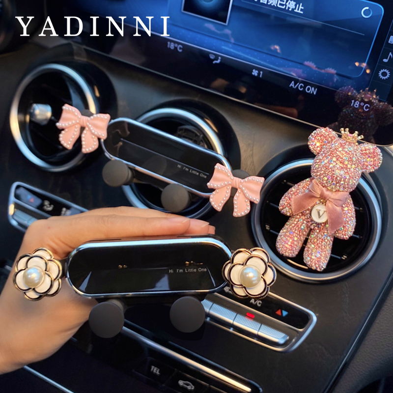 Car mobile phone rack women's exclusive 2022 new car bracket navigation car with air outlet multi-functional car fixed