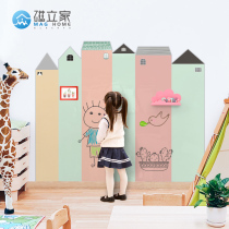 MagnetieHome Magnetic Whiteboard Wall Sticker Children Home Graffiti Wall Creative Splicing Styling Magnetic Stickers Soft Whiteboard