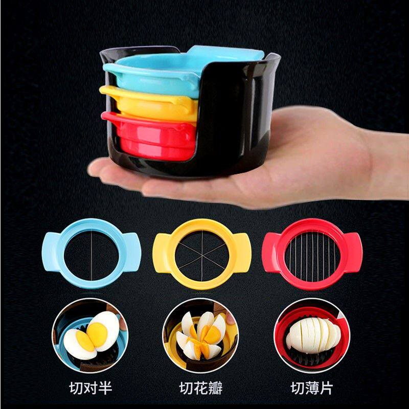 304 Stainless Steel Cheeters Cut egg chiche egg cheeseer Egg Theologer Multifunction four-in-one-to-half slices
