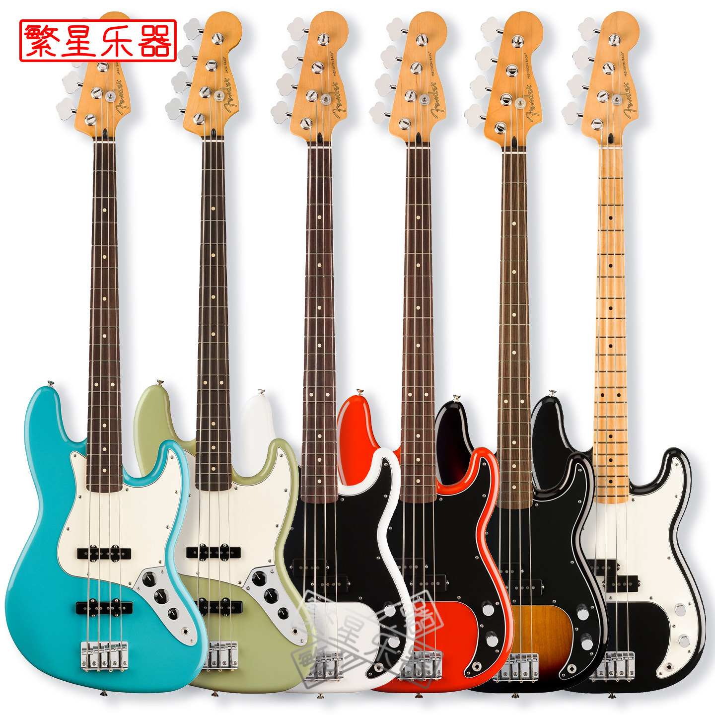 无敌了!Fender芬达玩家二代电贝斯Player II P J Bass墨芬墨西哥墨产贝司,你值得拥有!🎸---淘宝好物网