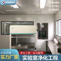 Laboratory purification engineering dust-free workshop clean electronics factory food factory decoration design color steel plate partition wall ceiling