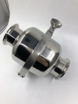 304 stainless steel quick-mount Arrestor Mirror Polished Piping Air Chuck Respirator Hoop Fire Resistant filter