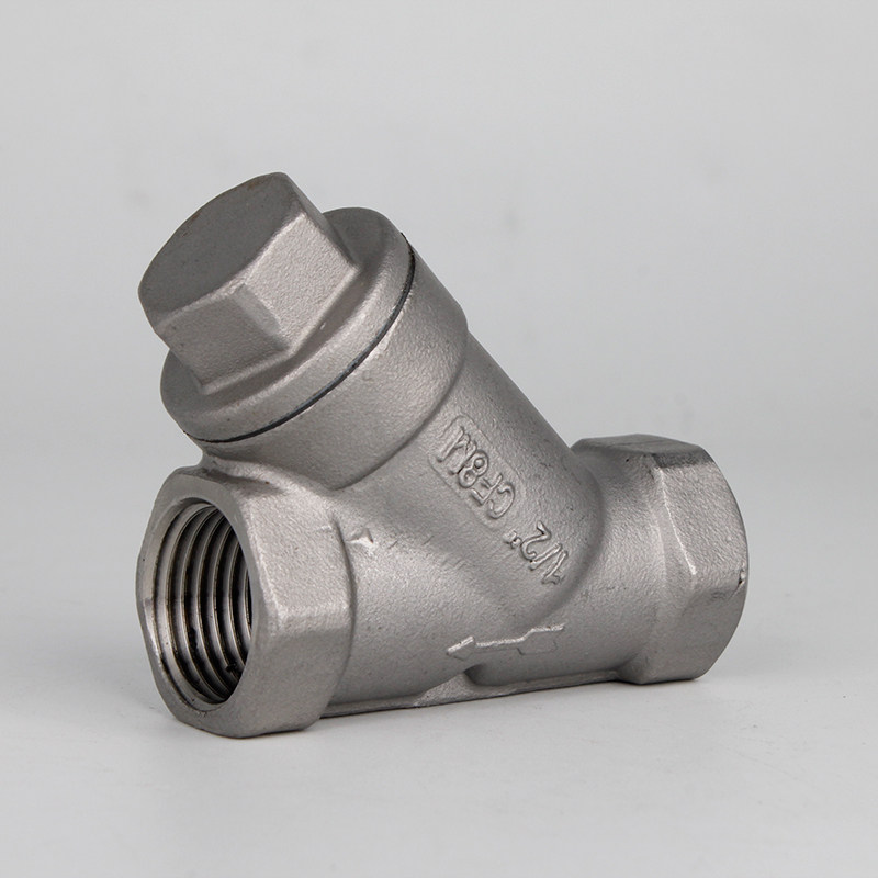 304 stainless steel inner wire filter Y-type water heater heating pipe steam water pipe thread filter valve accessories