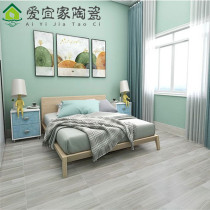 Simple light luxury master bedroom study children's room 600x600 wood grain brick sunshine room non-slip wear-resistant floor tile gray