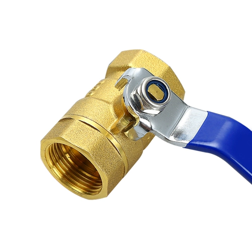 管科 4 -Точка медного шарового клапана выключатель резьбовой двойной проволочный проволоки с трехэтажным соединением 6 -точечно