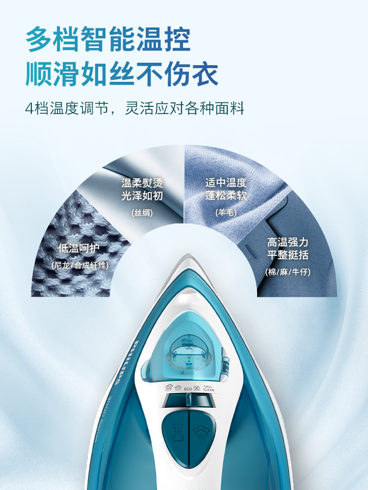 Philips Steam Electric Iron 2025 New Model for Home Use, Garment Steamer, Bean Iron, Tailor Shop Dst3011