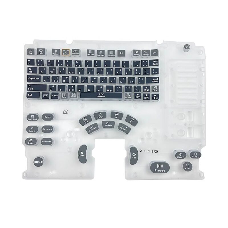 迈瑞Z6/Z60T/Z60S/Z60Pro/DP-60/Z60B超彩超超声按键硅胶膜按键膜