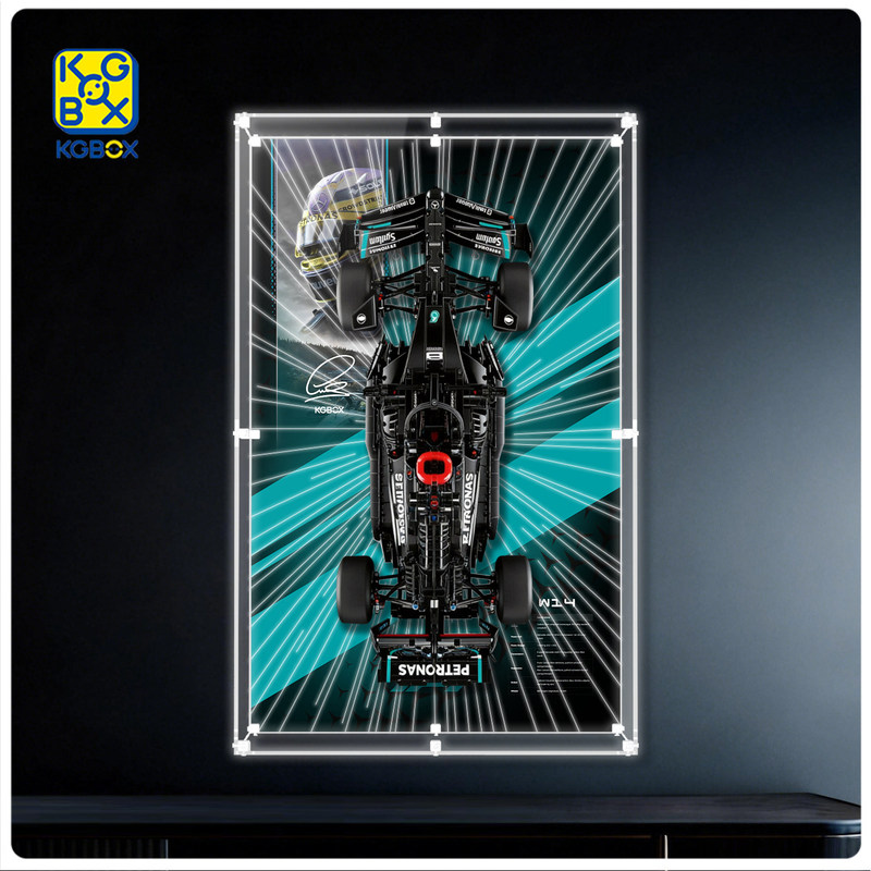 Kgbox Is Suitable for 42171 Mercedes Amgf1 W14 E Racing Speed Change 8050 Display Box