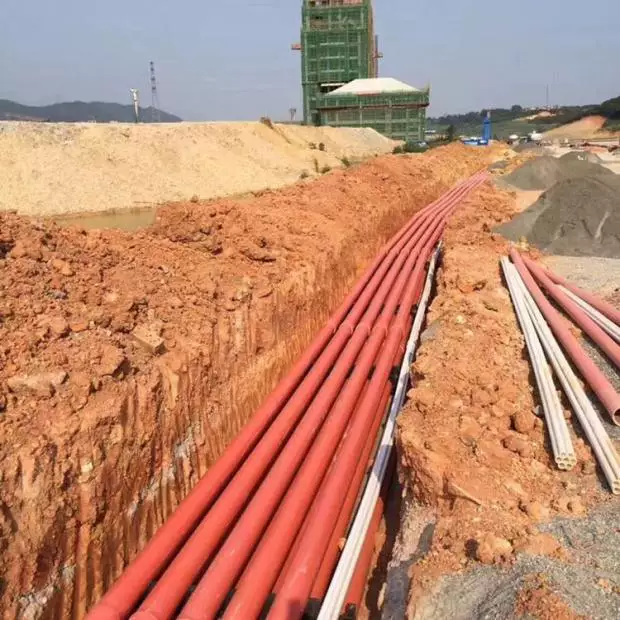 Поставщик из Гуанси прямые продажи PVC трубопровод МПП защитная труба для кабеля силовая трубопровод высокого напряжения