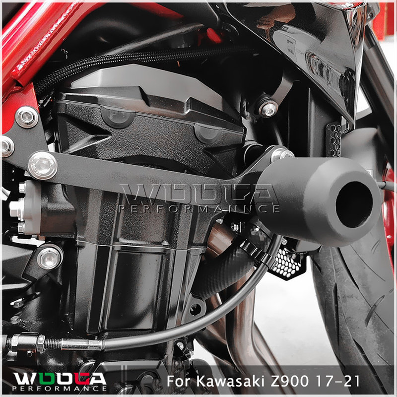 Suitable for Kawasaki Z900 modified engine anti-fall protection rod competitive body bumper anti-fall ball anti-collision rod