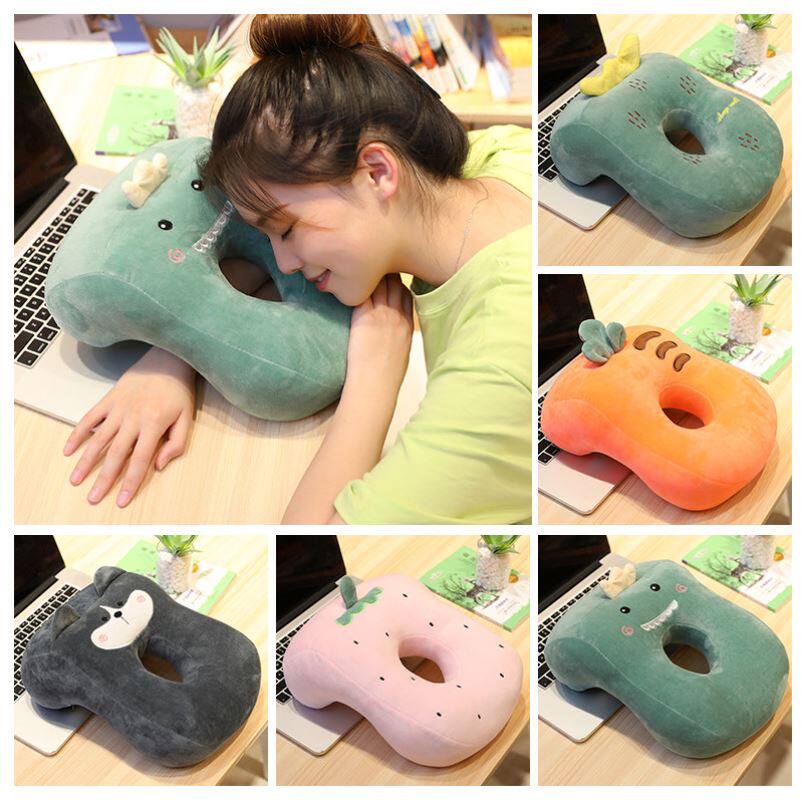 D-type nap pillow crawling sleeping artifact adult nap lying sleeping artifact child sleeping pillow on the table for children