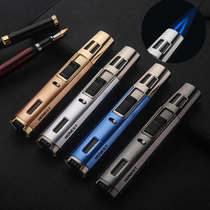 Metal Lighters Portable Long Strip Windproof Gas Lighters Cr