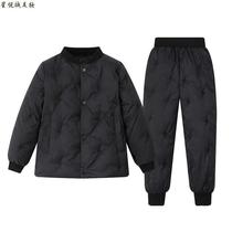 lSchool Uniform Artifact Inner Liner Junior High School Students and Middle School Students Down Jacket Keeps Warm and Close-fitting Bottoming Small Cotton-padded Jacket for Winter and Lightweight Outer