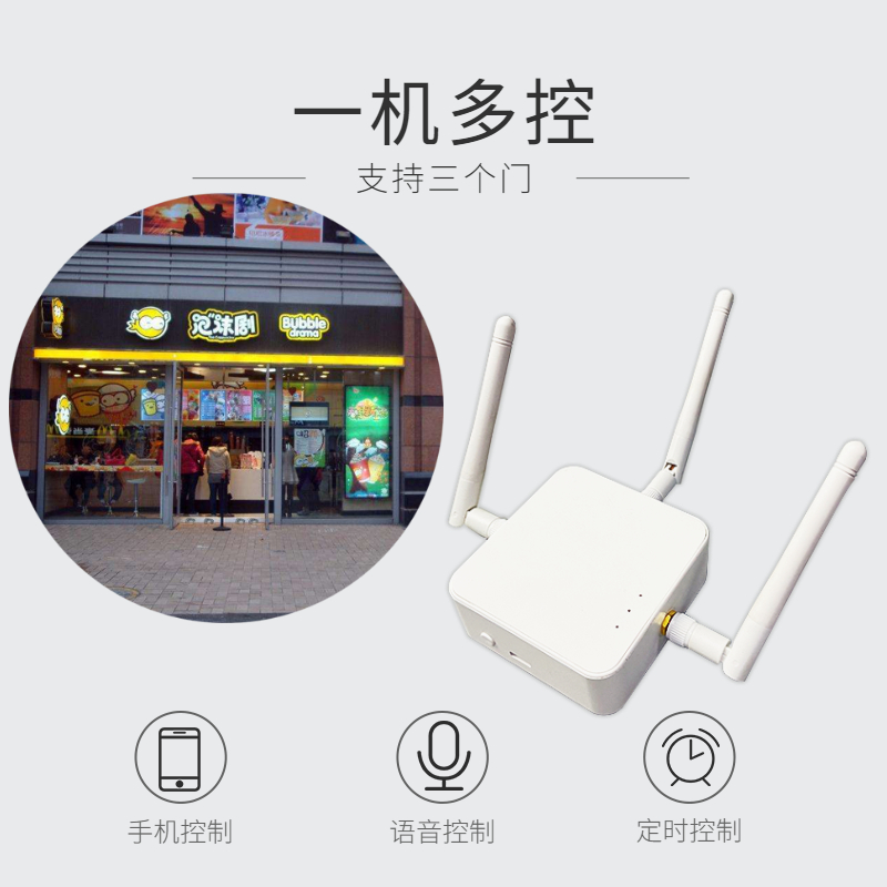 Graffiti-Style Rolling Shutter Door Wifi Bluetooth Remote Controller Universal Remote Control for Rolling Shutter Doors Garage Door Mobile Phone Door Switch