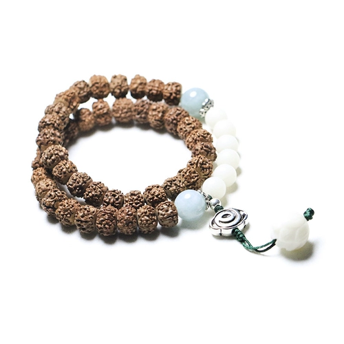 Оригинальные четки бодхи, браслет, этнический аксессуар, этнический стиль, женский стиль