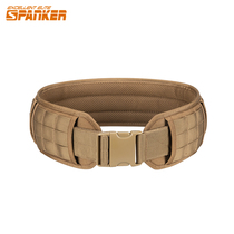 Outstanding tactics waist seal molle belt nylon waist hanging outdoor products wargame real people CS down field equipment