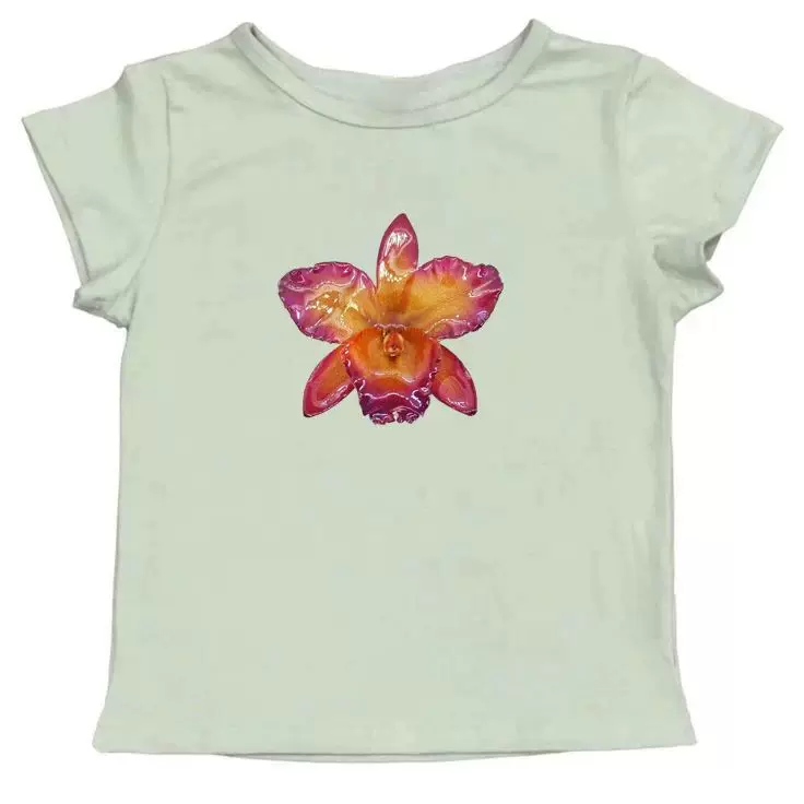 [Y2k футболка с коротким рукавом Harajuku графический Crop Top эстетика гот T-]