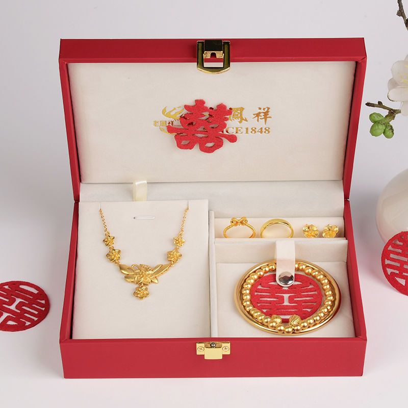Wedding table three gold simulation five complete set