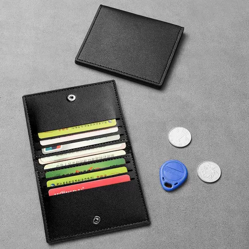 Картхолдер, ультратонкая маленькая сумка через плечо, легкий и тонкий антимагнитный бумажник для водительских прав