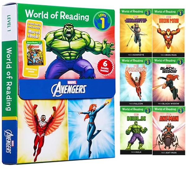 Marvel World of Reading Level 1 Box Set Disney Avengers - Product image 6