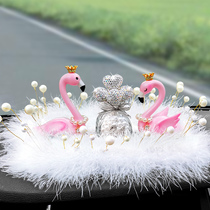 Car pendulum goddess Shake Soundnet Red Creativity Cute Car Accessories Girls Fragrant-in-car Swan Car Decorations