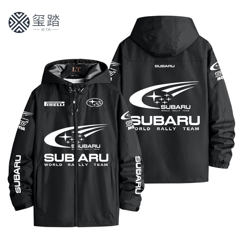 Рабочий жакет Subaru, кастомизированный