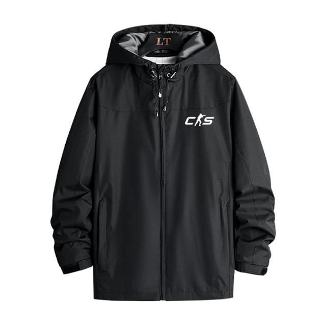 Csgo Counter-Strike 2 Game Merchandise Jacket Cs2 Esports Student Casual Hooded Jacket Autumn and Winter Coat