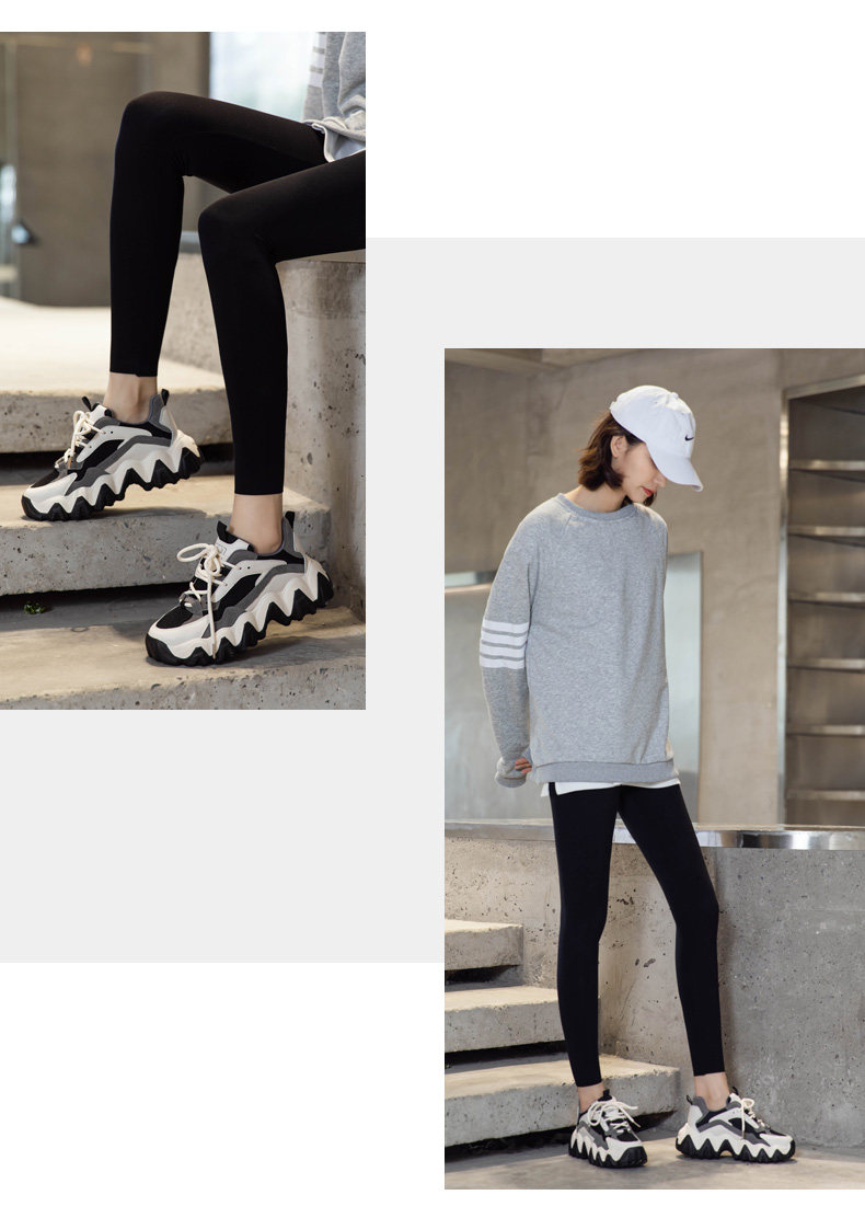 达芙妮 厚底老爹鞋 时尚休闲运动鞋 图7