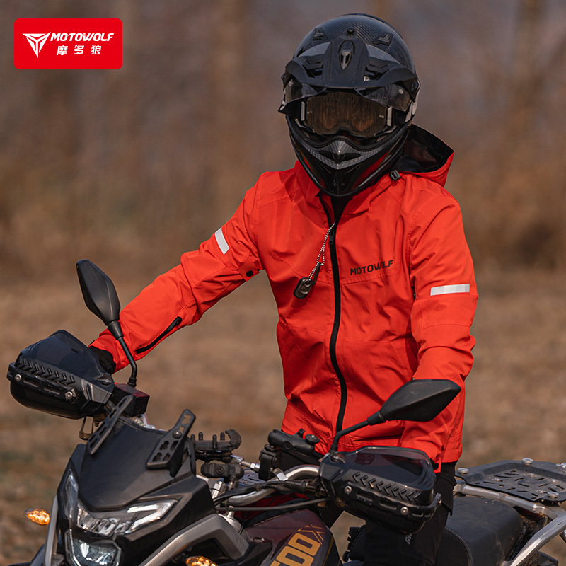 Modo Wolf Motorcycle Riding Suit, All-Season Cycling Casual Windproof Clothing, Motorcycle Touring Anti-Fall and Cold-Proof Motorcycle Clothing for Winter Modo Wolf Motorcycle Riding Suit, All-Season Cycling Casual Windproof Clothing, Motorcycle Touring Anti-Fall and Cold-Proof Motorcycle Clothing for Winter