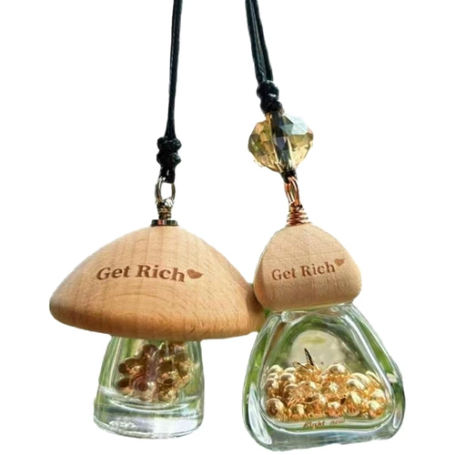 Стеклянная система хранения, золотая прозрачная маленькая бутылка, контейнер для хранения