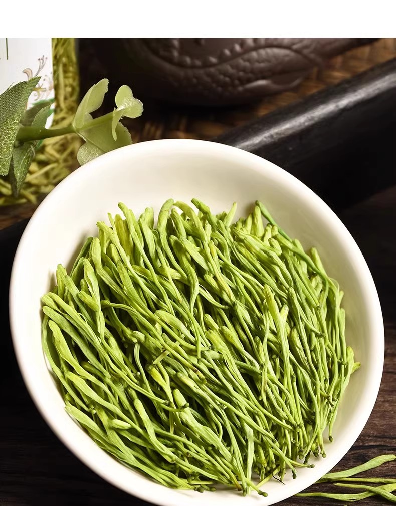 Premium Unsulfured Honeysuckle Flower Tea Dried Jin Yin Hua for Traditional Herbal Tea 500g quality and texture
