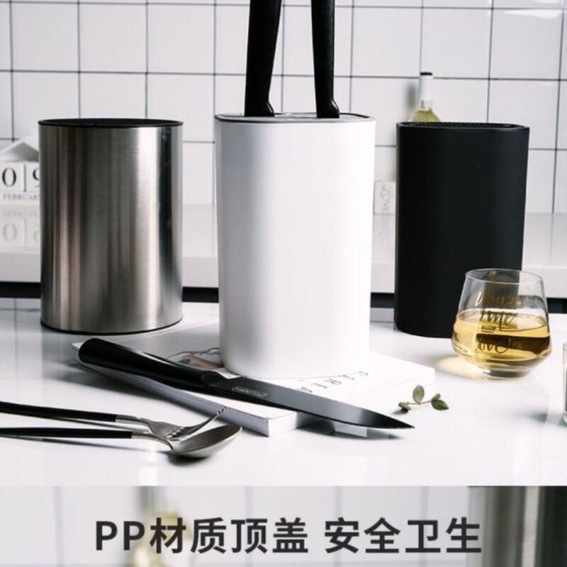 Kitchen Knife Containing Box Tool Holder Kitchen Multifunction Supplies Kitchen Knife containing layer Shelf Inserts Cutter Shelf Plastic Shelving