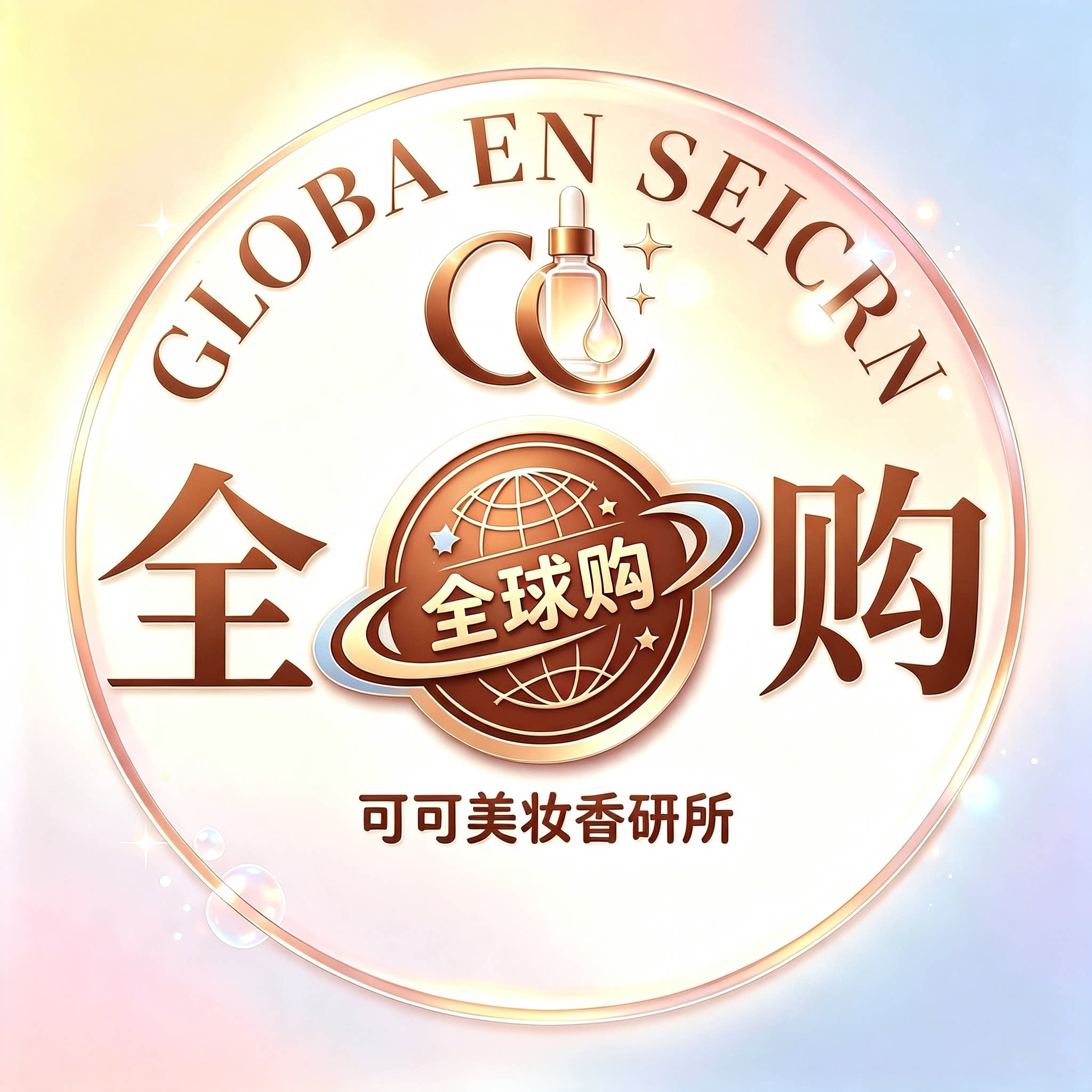 可可美妆香研所的LOGO