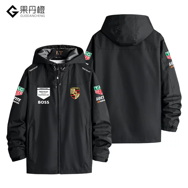 Tag Heuer, гоночная машина, куртка, Porsche