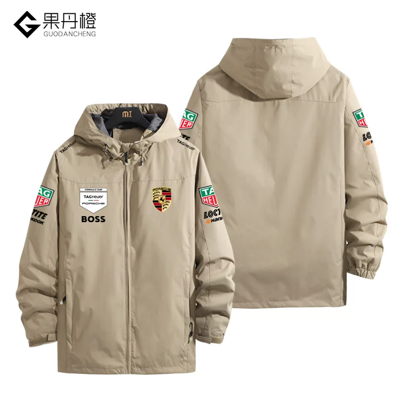 Tag Heuer, гоночная машина, куртка, Porsche