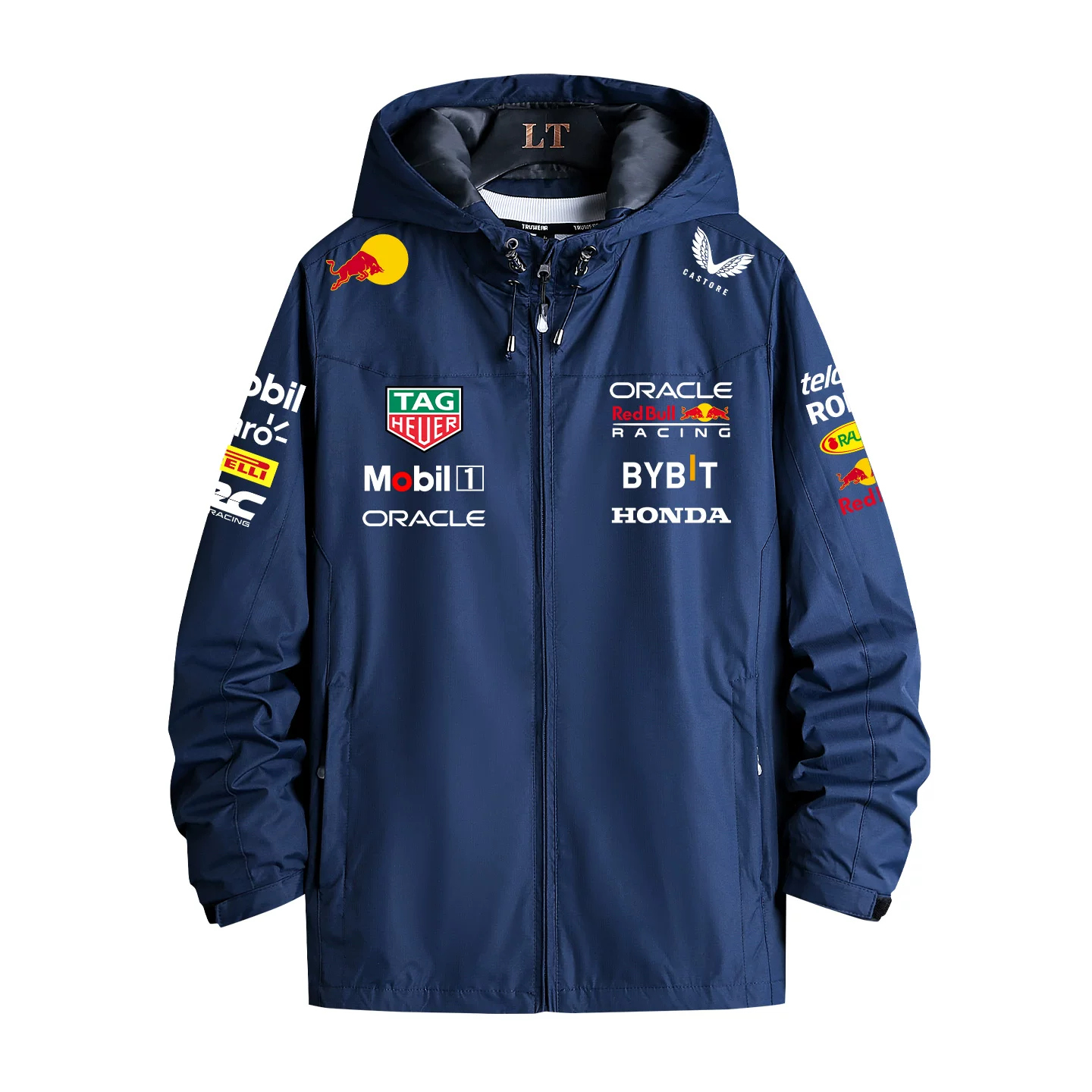 Костюм куртка для болельщиков Red Bull F1 Формула-1 мужская_STапан периферийная куртка