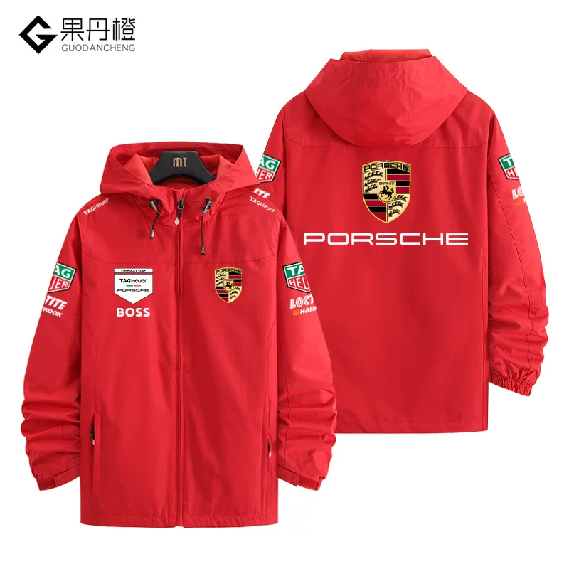 Tag Heuer, гоночная машина, куртка, Porsche