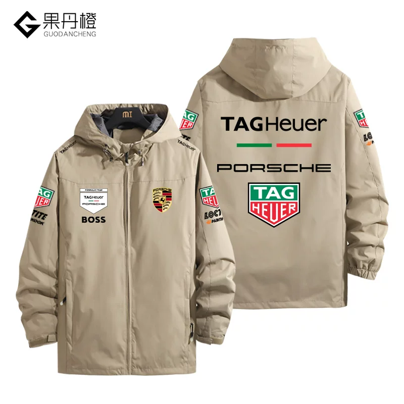 Tag Heuer, гоночная машина, куртка, Porsche