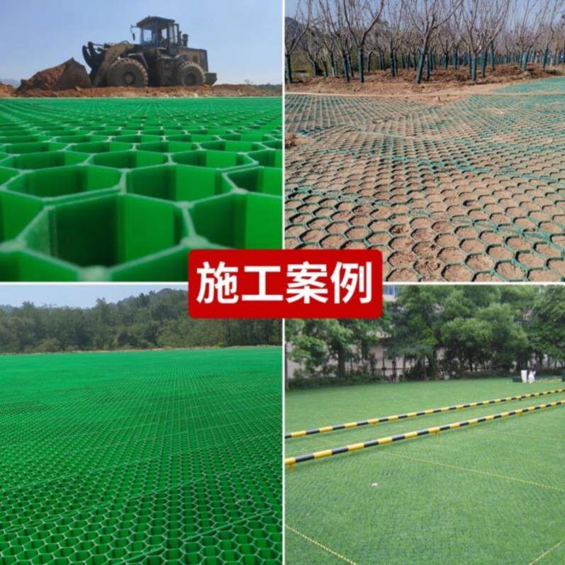 Eco-plastic plant Grass parking space fire truck Dow lawn landscaped lawn plate Greening protective slope Grid