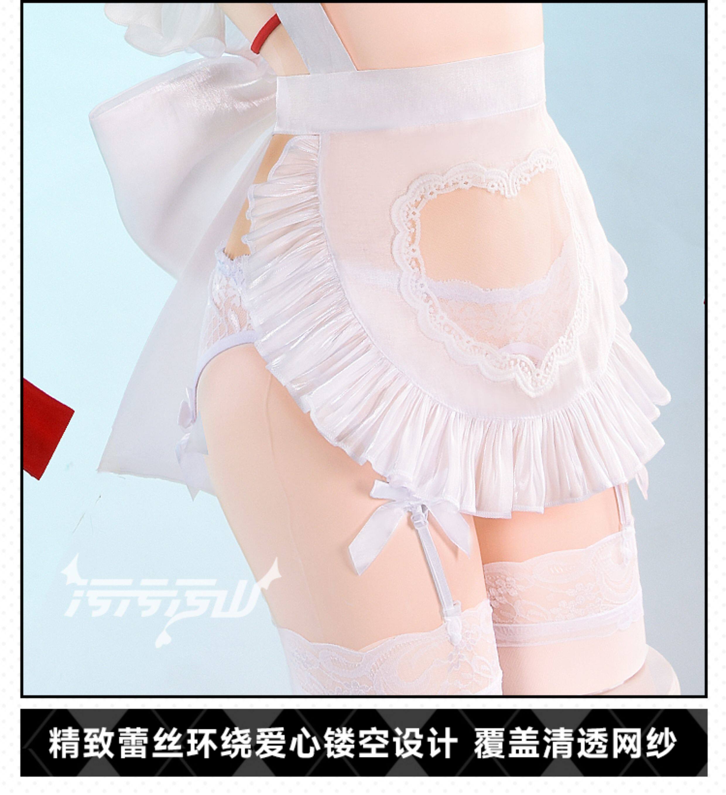 Azur Lane Belfast Black And White Maid Dress Cosplay Costume