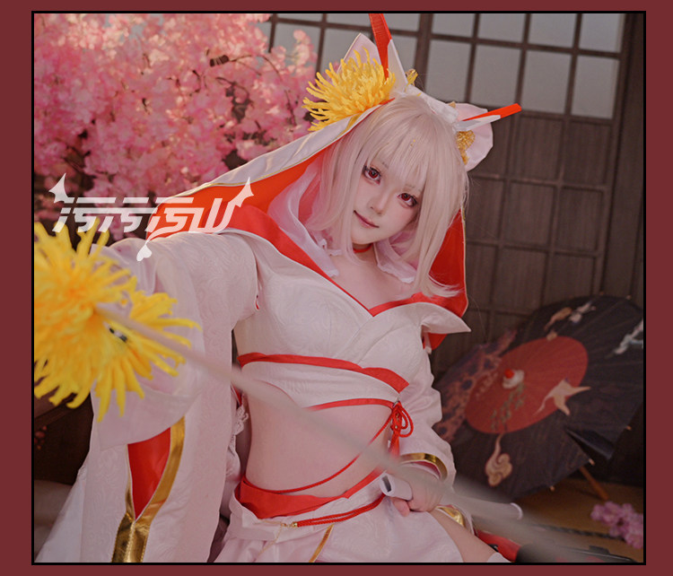 Azur Lane Ayanami Oni Shrine Outfit Cosplay Costume