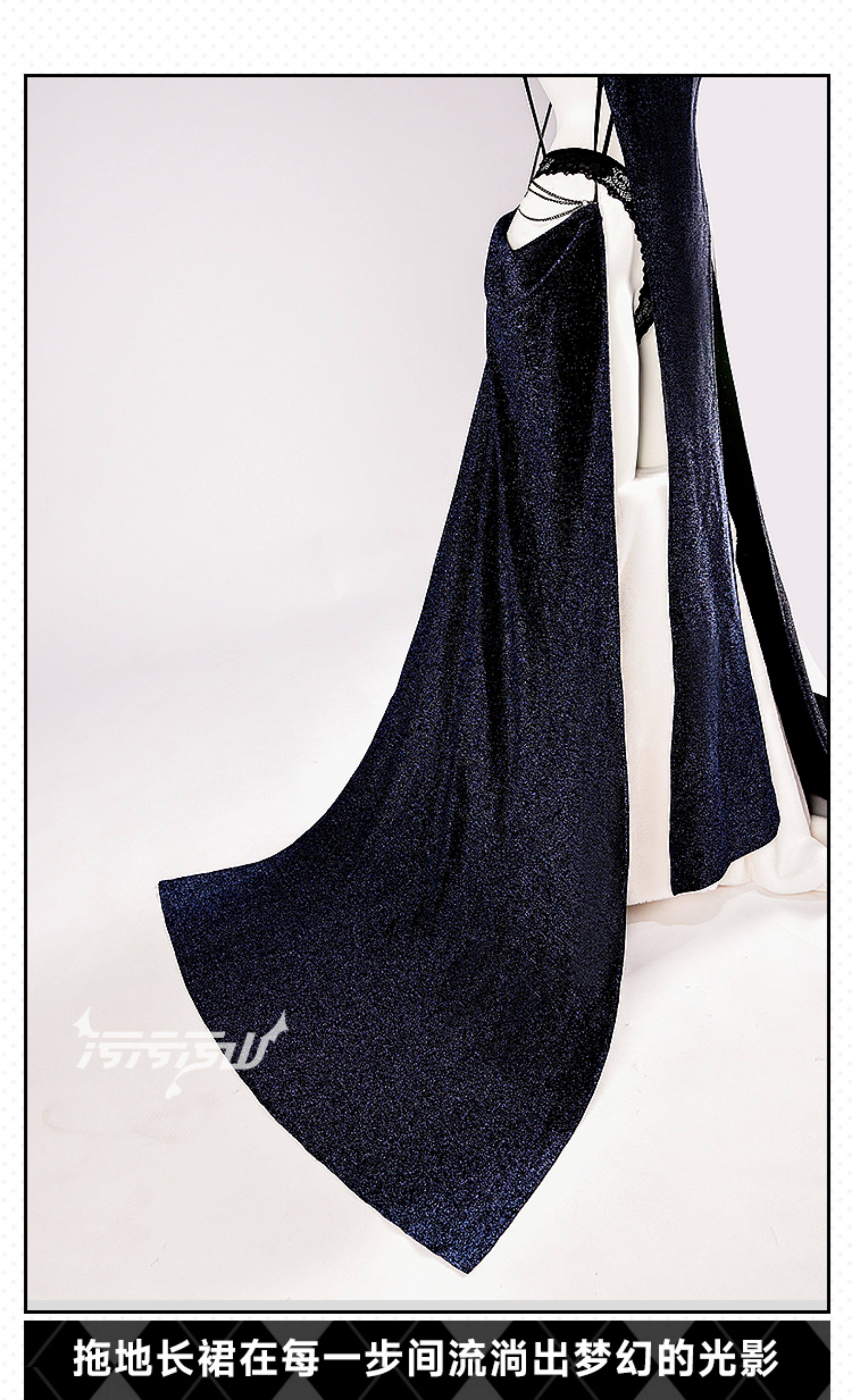 Azur Lane: Musashi | Black Starlight Dress Cosplay Costume 38 Azur Lane Musashi Starlight Dress Cosplay Costume