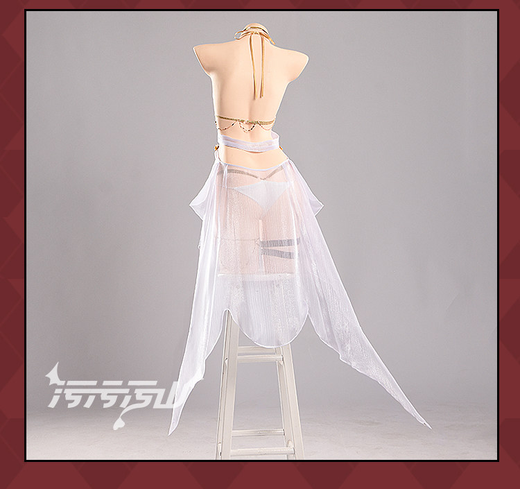 Honkai Star Rail Aglaia Fan Swimsuit Cosplay Costume