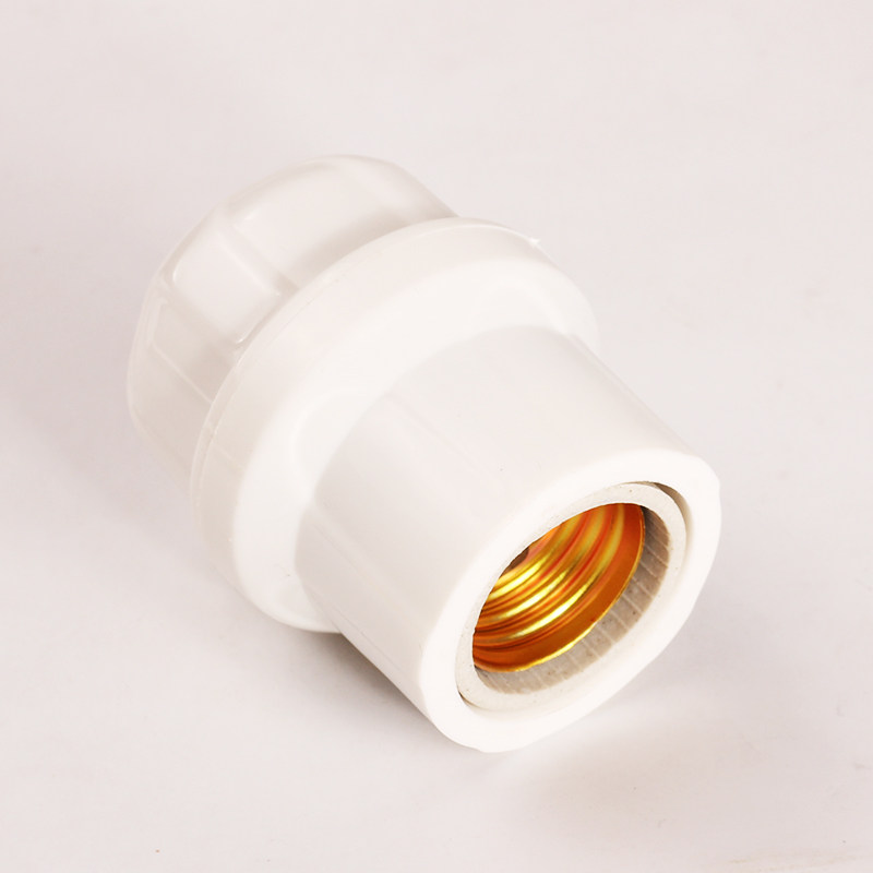 Bull waterproof lamp head with wire outdoor screw mouth e27 household ceramic lamp head LED lamp head accessories spiral energy-saving hanging