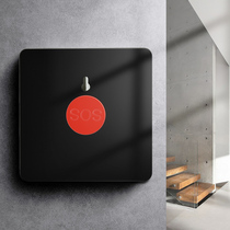 Bull SOS Manual Alarm Call Switch Emergency Fire Button Panel Emergency Hotel Alarm Bracelet press by