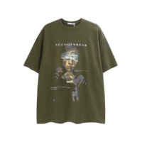 Армейский зеленый (свободный слишком большой)