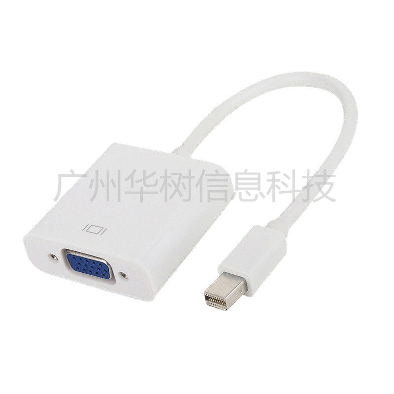 Mini DP to VGA conversion line Apple notebook video set-top box projector display HD converter