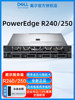 Dell Poweredge R250 1U Rack-Mounted Server Host for Small-Scale File Erp Systems (Kingdee, Yongyou)