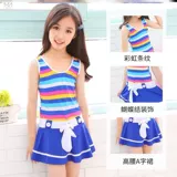 Детский купальник для принцессы, подходит для подростков, 2021 года, популярно в интернете