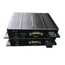 Chenpu VGA optical transceiver non-compressed optical fiber extender local loop out with 3 5-port audio DB9 pin RS232 transmission LC